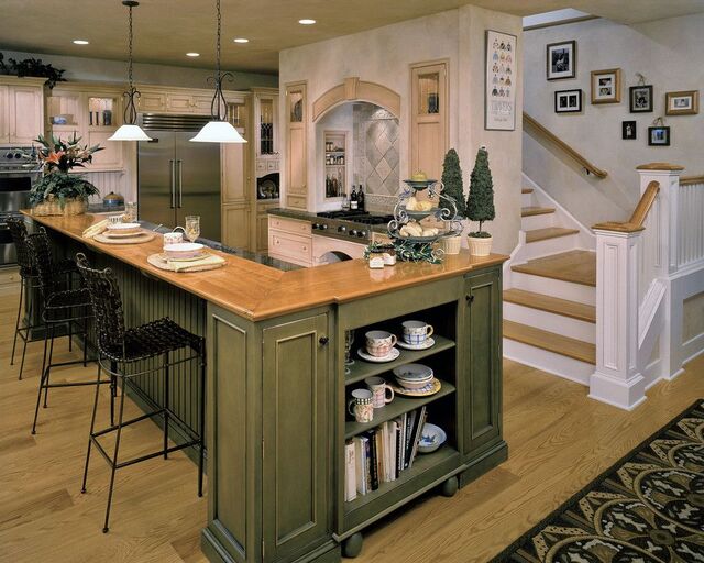 warna olive di dapur
