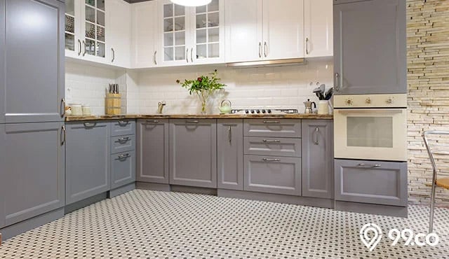 ukuran keramik dinding dapur