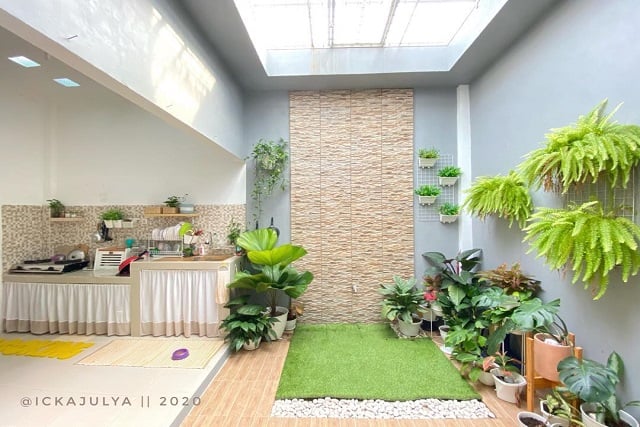 taman dalam rumah dekat dapur taman dalam rumah dekat dapur