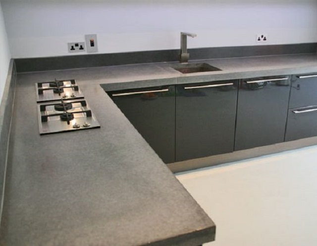 meja dapur cor