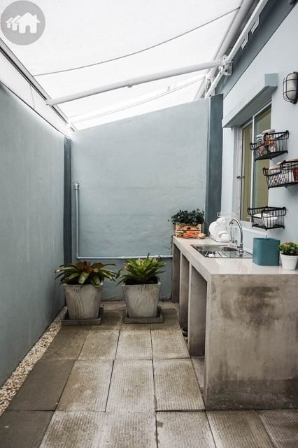 dapur semi outdoor