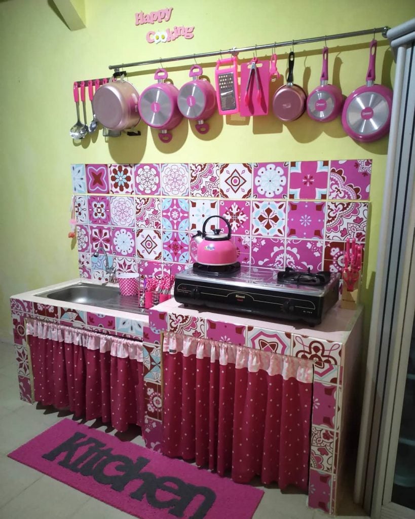desain dapur sederhana unik