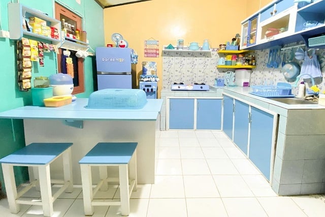 desain dapur sederhana unik