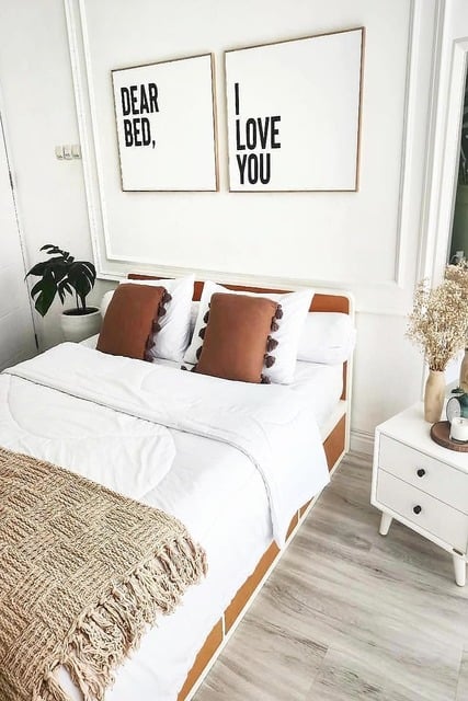 desain kamar tidur minimalis ukuran 3x4