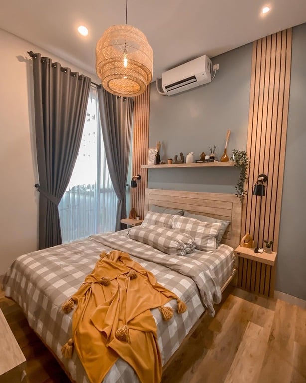 desain kamar tidur minimalis ukuran 3x4