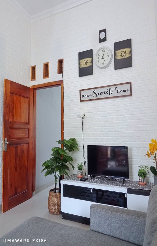 interior batu bata ekspos