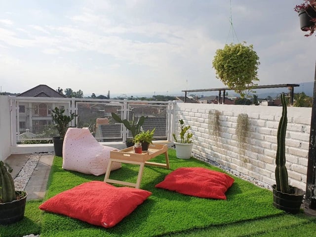 desain rooftop kecil bata ekspos desain rooftop kecil bata ekspos