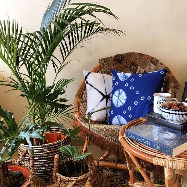 sarung bantal jumputan