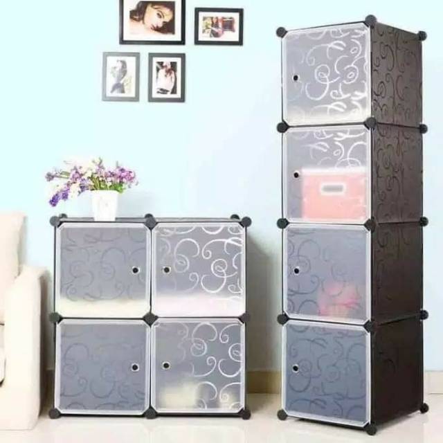 lemari portable kubus