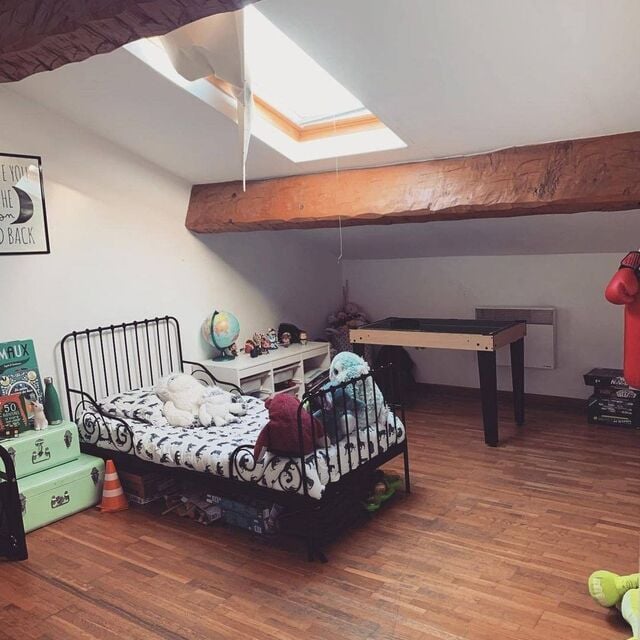desain kamar loteng