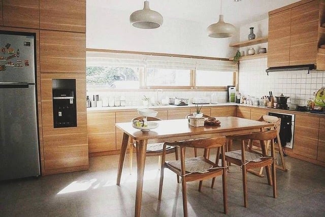 desain dapur dan ruang makan