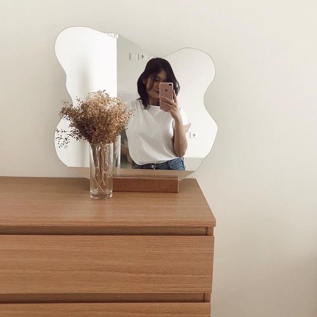 kaca unik estetik