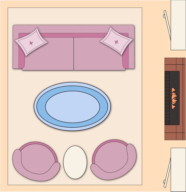 interior ruang tamu