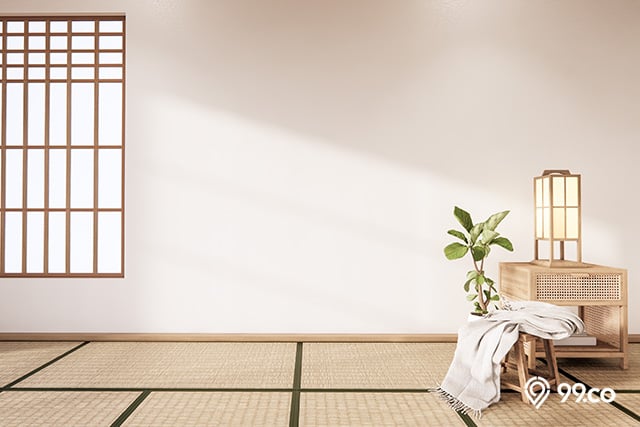 lantai tatami khas rumah jepang