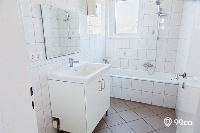 perbedaan kamar mandi basah dan kering
