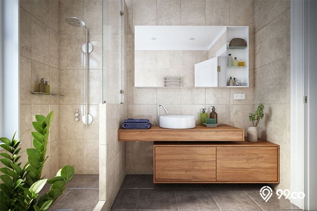 perbedaan kamar mandi basah dan kering