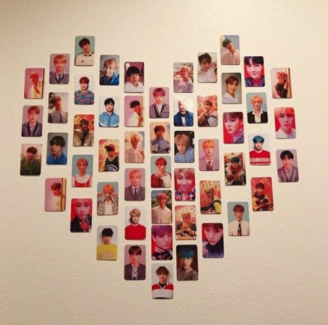 kpop photocard hiasan