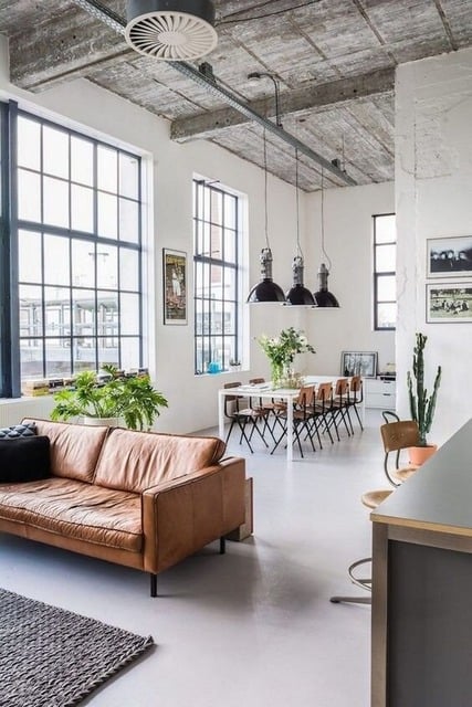 interior rumah industrial