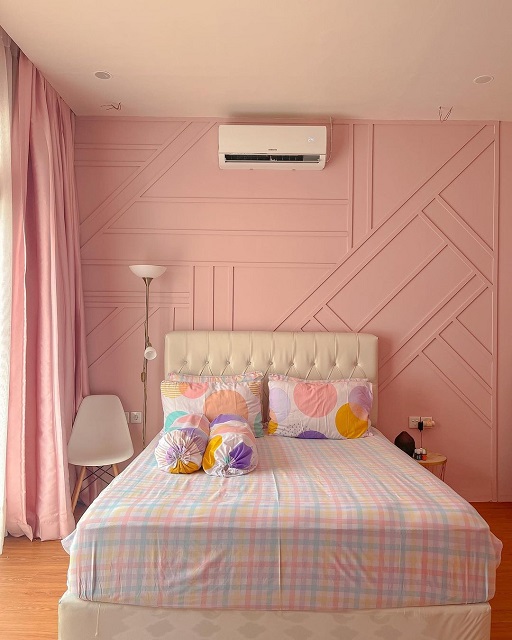 kamar aesthetic pink