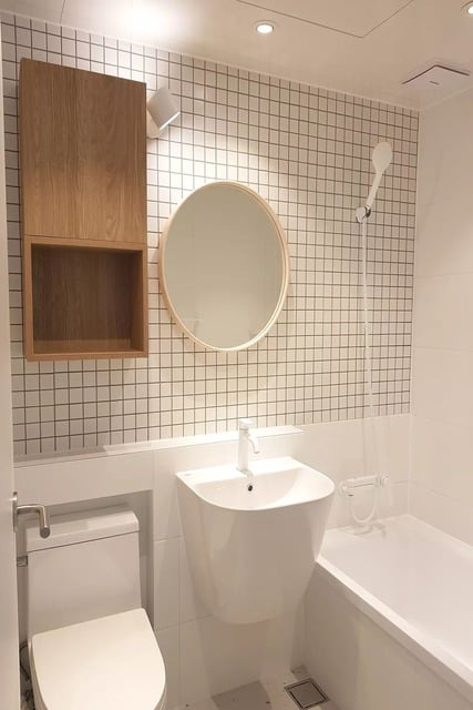 desain kamar mandi ala korea