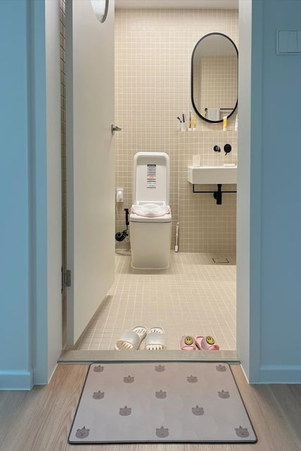 desain kamar mandi ala korea