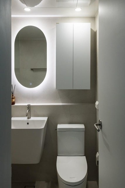 desain kamar mandi mewah ala korea