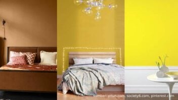 10 Inspirasi Desain Cat Kamar Tidur Warna Kuning yang Menarik