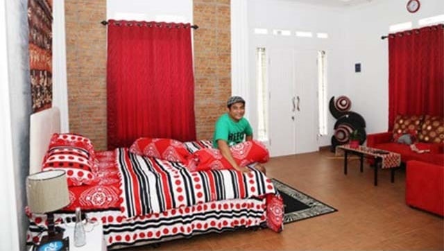 inspirasi desain area tidur milik artis