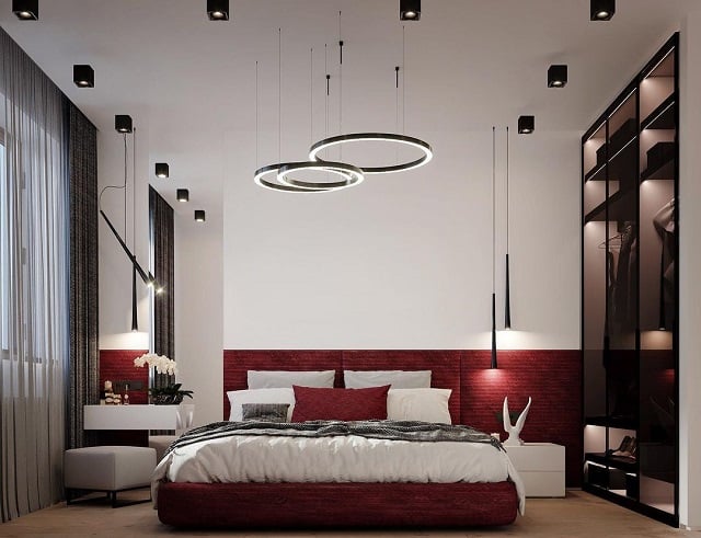 inspirasi ruangan elegan dan futuristik