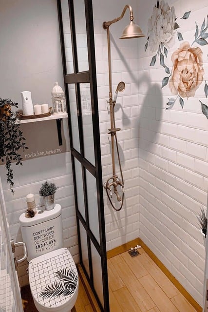 model kamar mandi sederhana tapi mewah