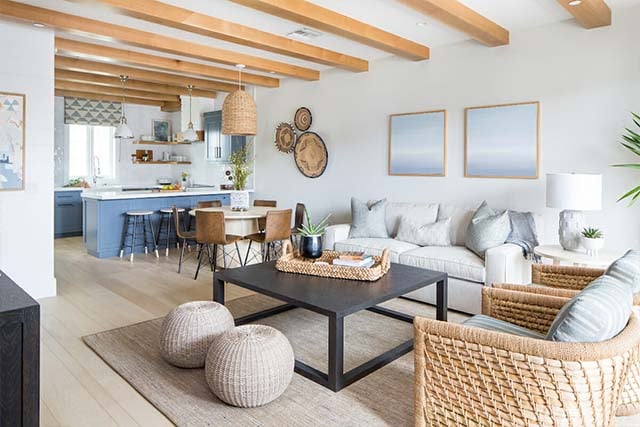 rumah modern dengan gaya desain coastal