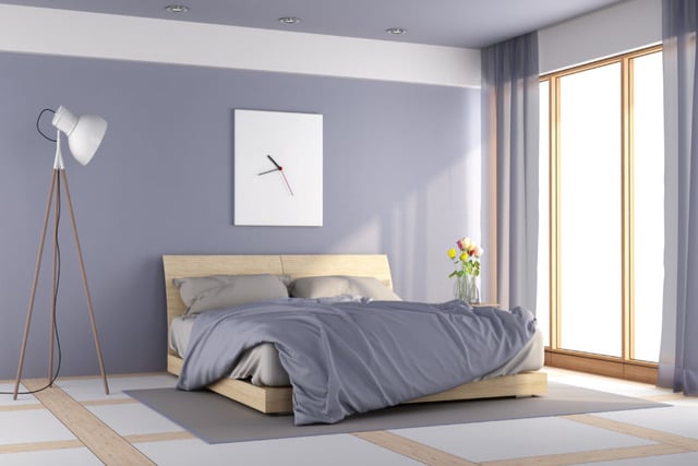 cat kamar tidur keren
