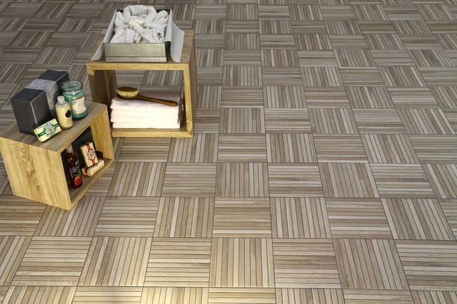 keramik motif kayu untuk ruang tamu
