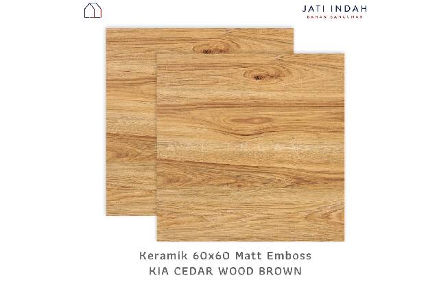 Keramik Motif Urat Kayu