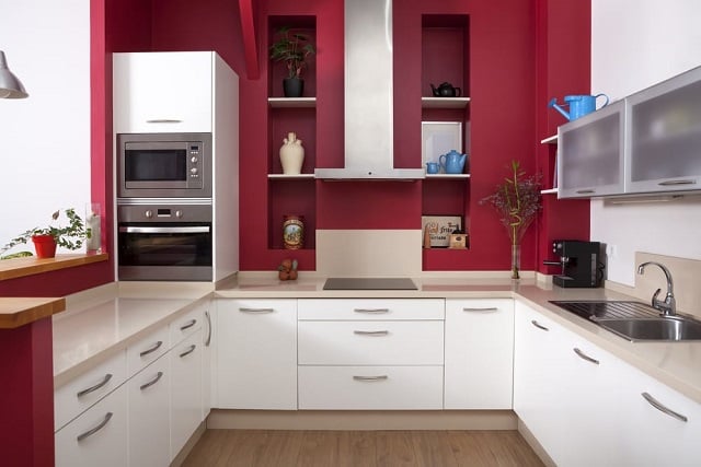 inspirasi dinding dapur minimalis