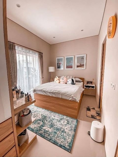 kamar tidur putri yang bersahaja