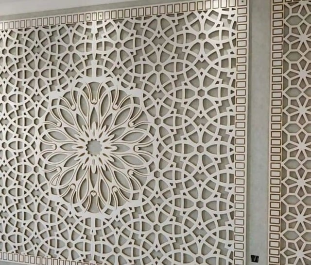 motif grc tempel dinding