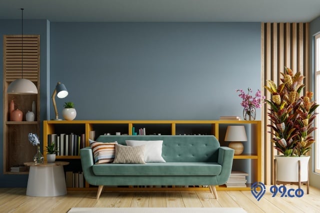 biru gelap warna cat rumah aesthetic