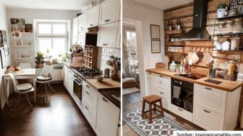 6 Inspirasi Desain Dapur Vintage Estetik yang Bisa Ditiru di Rumah