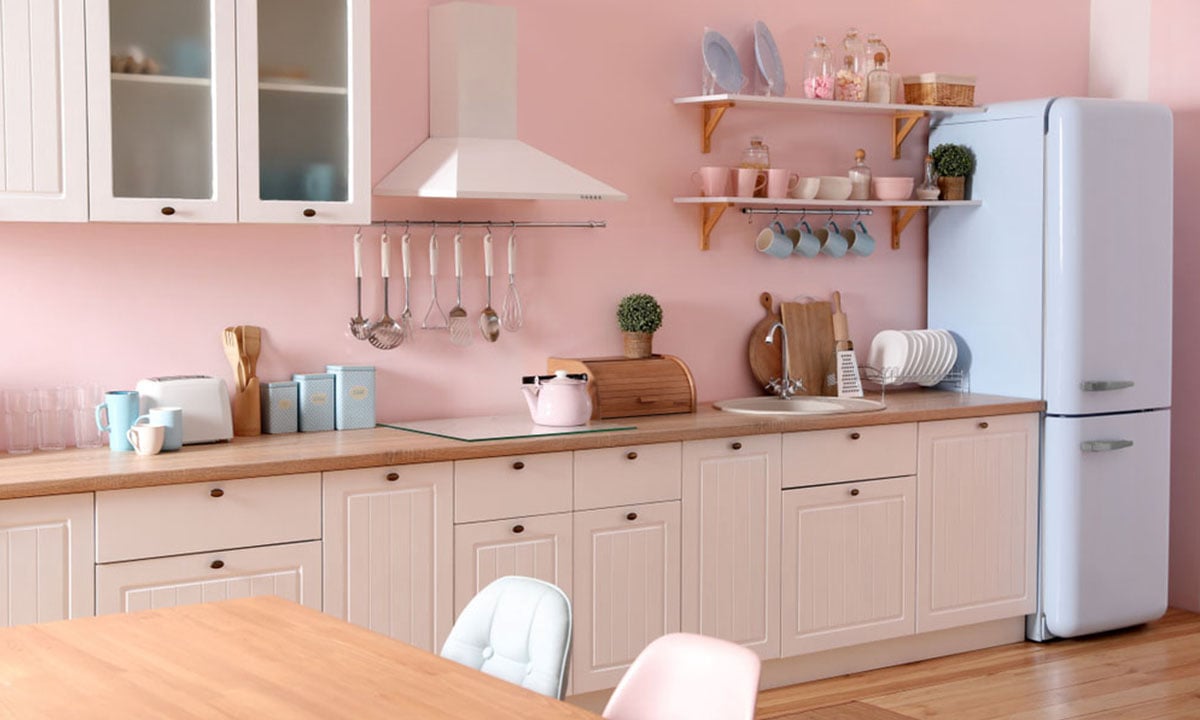 inspirasi desain dapur aesthetic