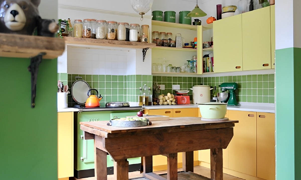 inspirasi interior dapur kecil