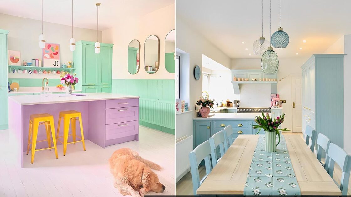 8 Inspirasi Dapur Warna Pastel yang Menawan. Coba Aplikasikan di Rumah, yuk! 8 Inspirasi Dapur Warna Pastel yang Menawan. Coba Aplikasikan di Rumah, yuk!