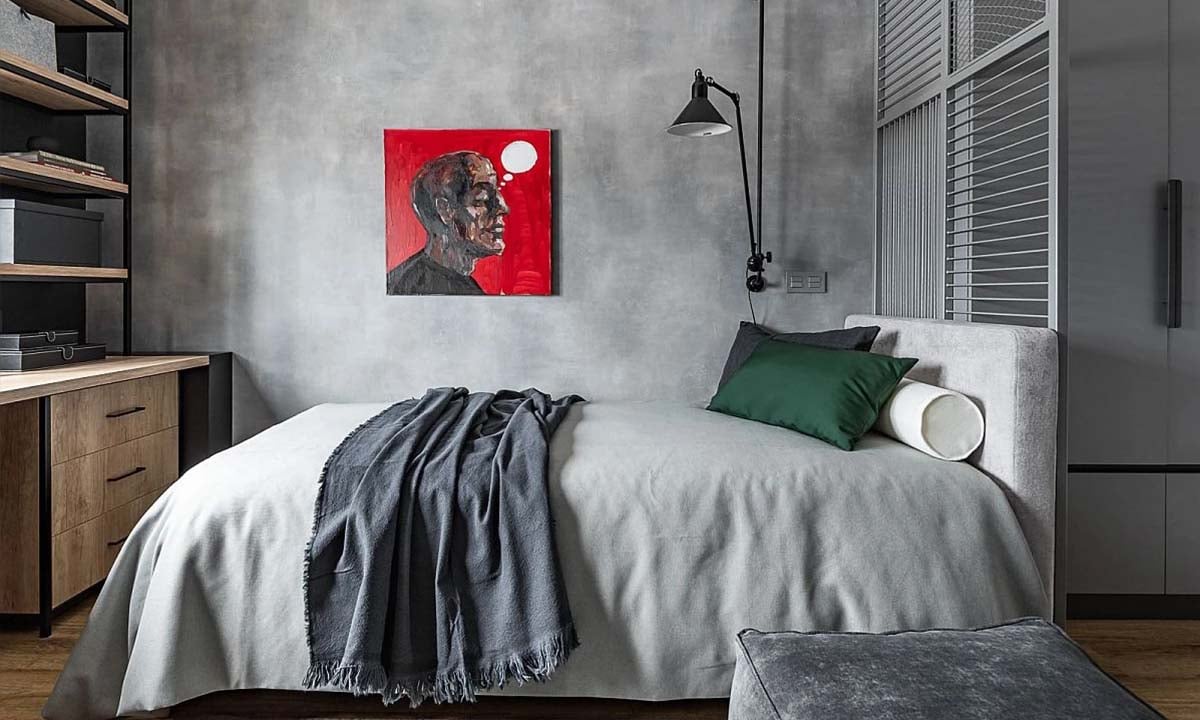 desain kamar tidur aesthetic cowok