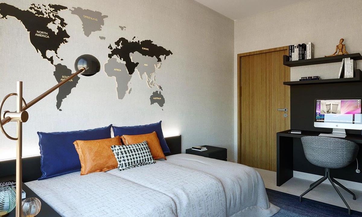 desain kamar tidur laki-laki