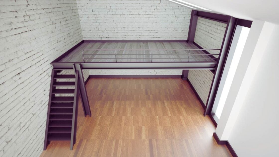 5 Inspirasi Desain Mezzanine Kamar 3×3, Simpel & Nyaman