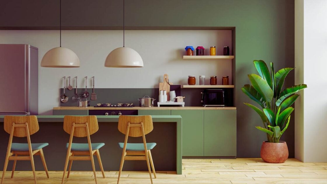 5 Kombinasi Warna Cat Rumah Hijau dan Cream, Elegan dan Hangat! 5 Kombinasi Warna Cat Rumah Hijau dan Cream, Elegan dan Hangat!