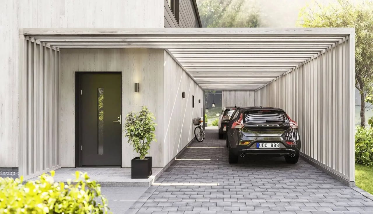 7 Model Kanopi Garasi Mobil Samping Rumah Terbaru, Kendaraan Aman dan Fungsional! 7 Model Kanopi Garasi Mobil Samping Rumah Terbaru, Kendaraan Aman dan Fungsional!