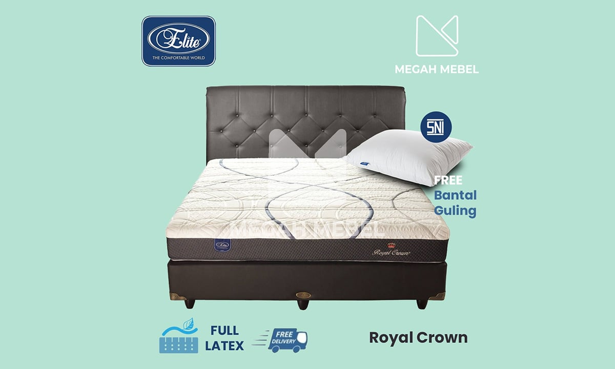 merek kasur royal crown elite
