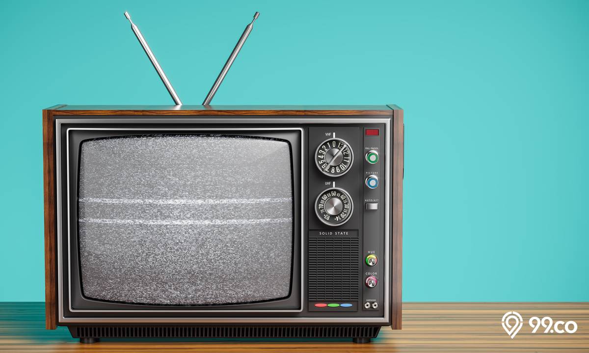 cara memasang set top box tv analog