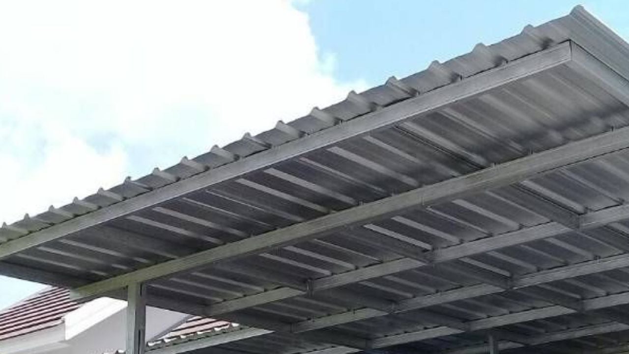 berapa biaya pasang kanopi baja ringan per meter